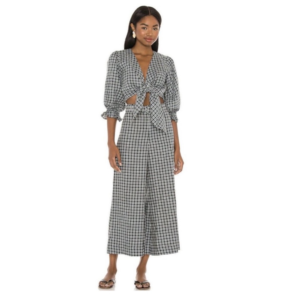 FAITHFULL THE BRAND JACINTA TOP AND LISSANDRA PANT NWT